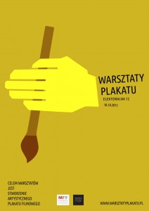 warsztaty palakatu poster